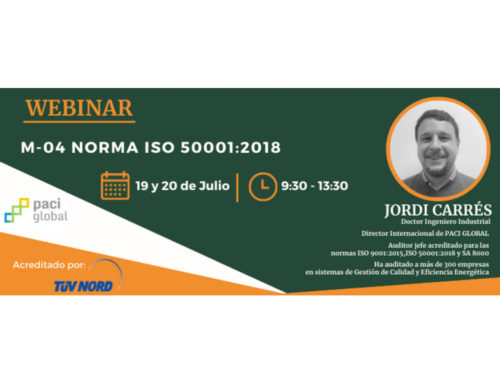 Webinar: M-04 NORMA ISO 50001:2018