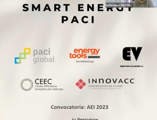 Innovative Development: SMART ENERGY PACI at the Session of the Efficient Energy Cluster of Catalonia